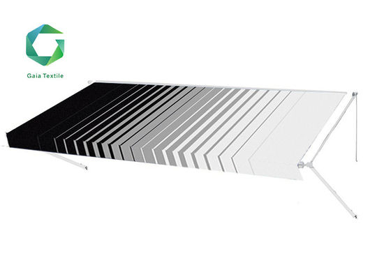 Stripes UV Resistance RV Retractable Awning , 650gsm Vinyl Tonneau Cover Flame Retardant