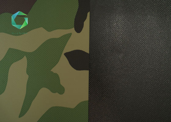 Kain Tenda Kamuflase Woven Vinyl 650gsm, Kain Tenda Anti Uv Camo Kelas Militer